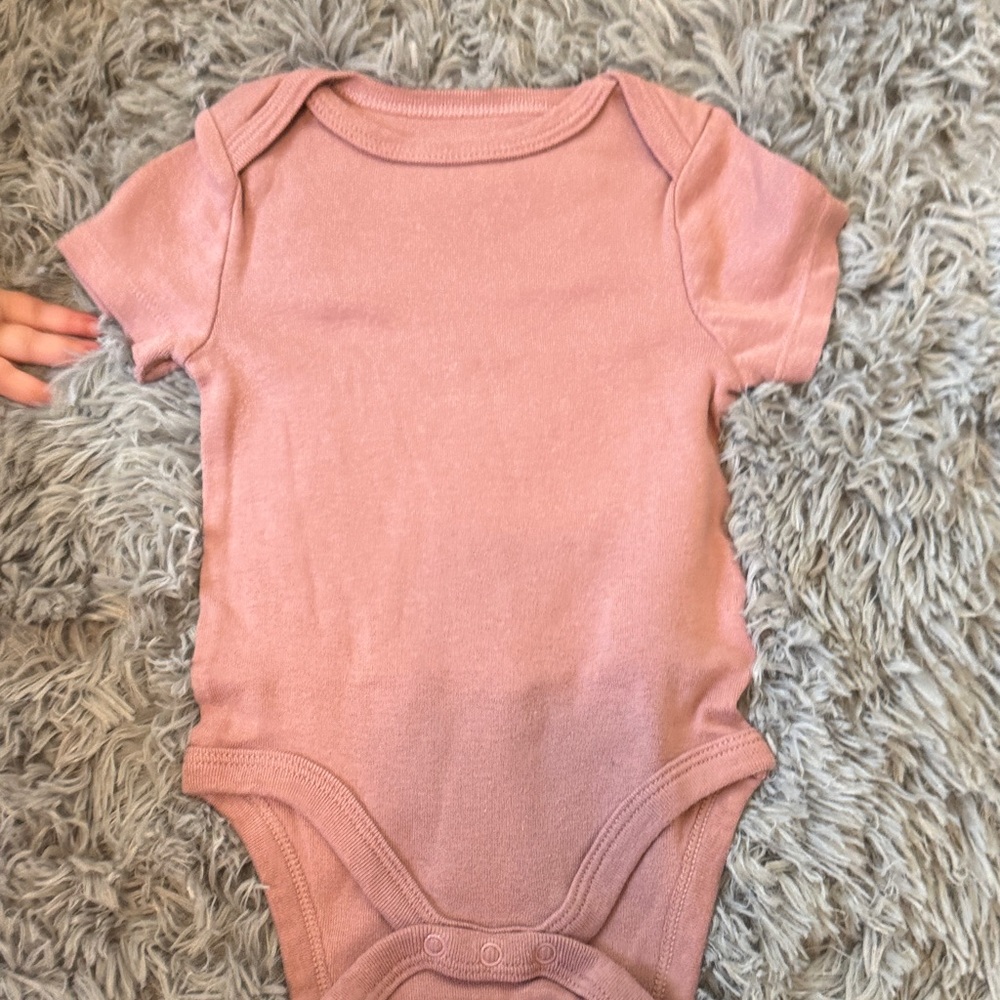 Cloud Island Blush Bodysuit
